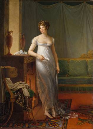 Noel Catherine Verlee  ca. 1808  	by Francois Gerard 1770-1837 	The Metropolitan Museum of Art New York NY 2002.31